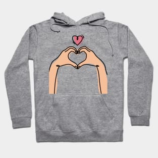 Hand Heart v2 Hoodie